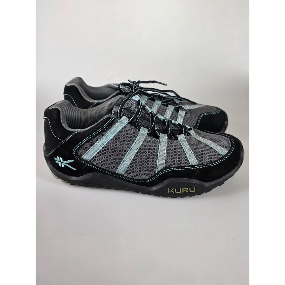 Kuru Chicane Trail Shoe Womens Size 10 Suede Mesh Arch Support Outdoor Sneaker